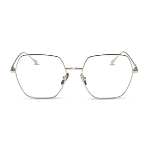 HARLOWE - SILVER + GLASSES