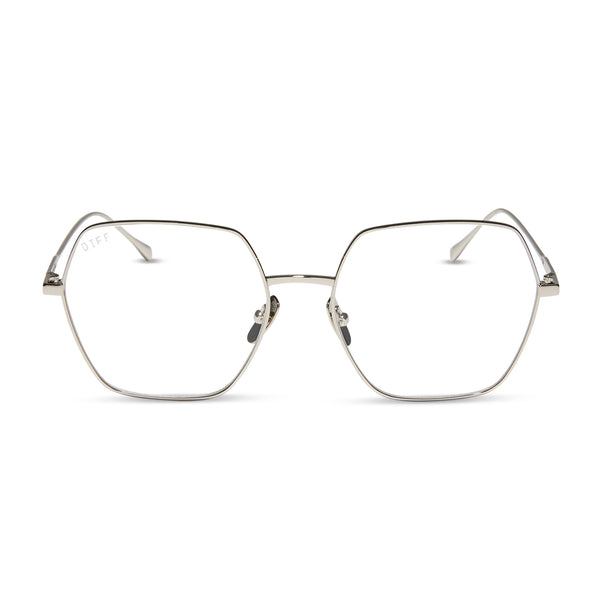HARLOWE - SILVER + GLASSES