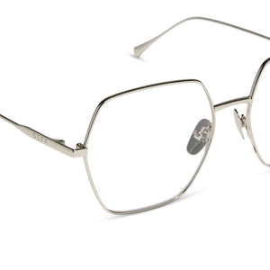 HARLOWE - SILVER + GLASSES