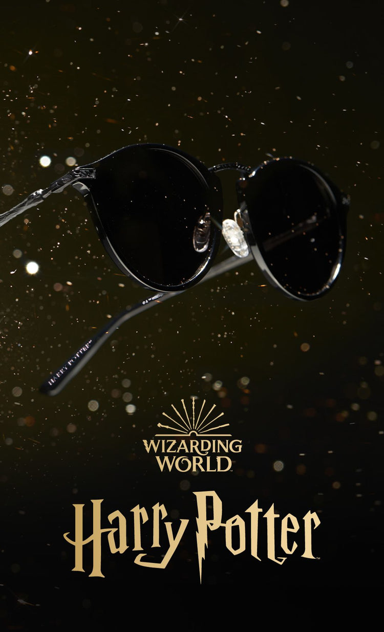 DIFF x Harry Potter collaboration Harry Potter The Chosen One Polarized sunglasses with custom triangle case