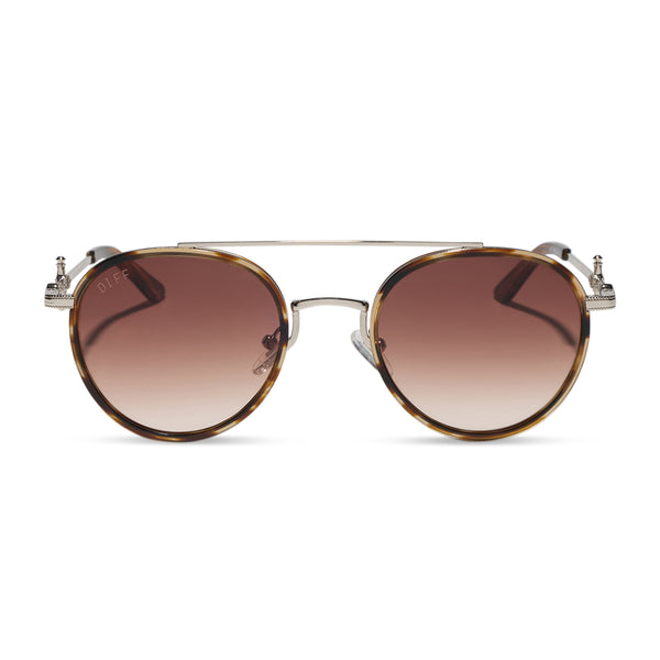 Harry Potter Dumbledore Sunglasses | Gold & Aubergine | DIFF Eyewear