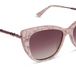 Harry Potter Umbridge Sunglasses | Pink & Wine Gradient | DIFF Eyewear
