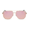 Color swatch for beverlin - zeppelin + tortoise + brown gradient polarized sunglasses