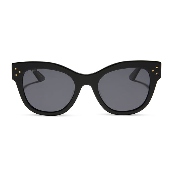 eva - black + grey + polarized sunglasses 2