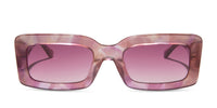 swatch for INDY - FLEUR + WINE GRADIENT SUNGLASSES