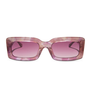 INDY - FLEUR + WINE GRADIENT SUNGLASSES