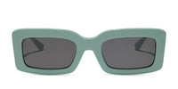 swatch for INDY - STEEL TEAL + GREY + POLARIZED SUNGLASSES