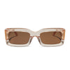 Color swatch for sage - black + blue light technology clear glasses