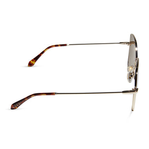 IRIS - GOLD + BRILLIANT GOLD MIRROR SUNGLASSES
