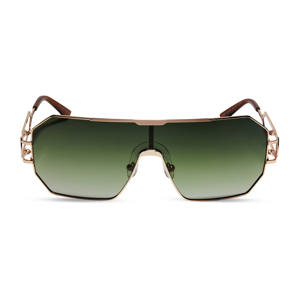 Vintage Big Round Spectacle Sunglasses Frame Fashion Hippie Green Color -  Walmart.com