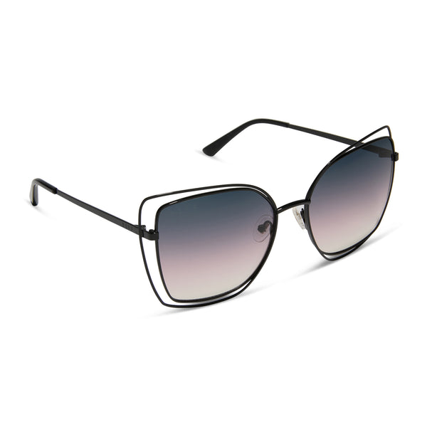 jacqueline - black + twilight gradient + polarized sunglasses 2
