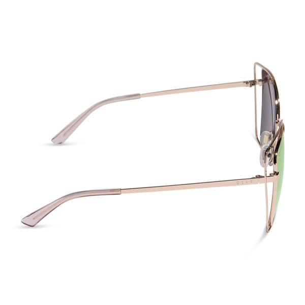 jacqueline - champagne + pink mirror sunglasses 3
