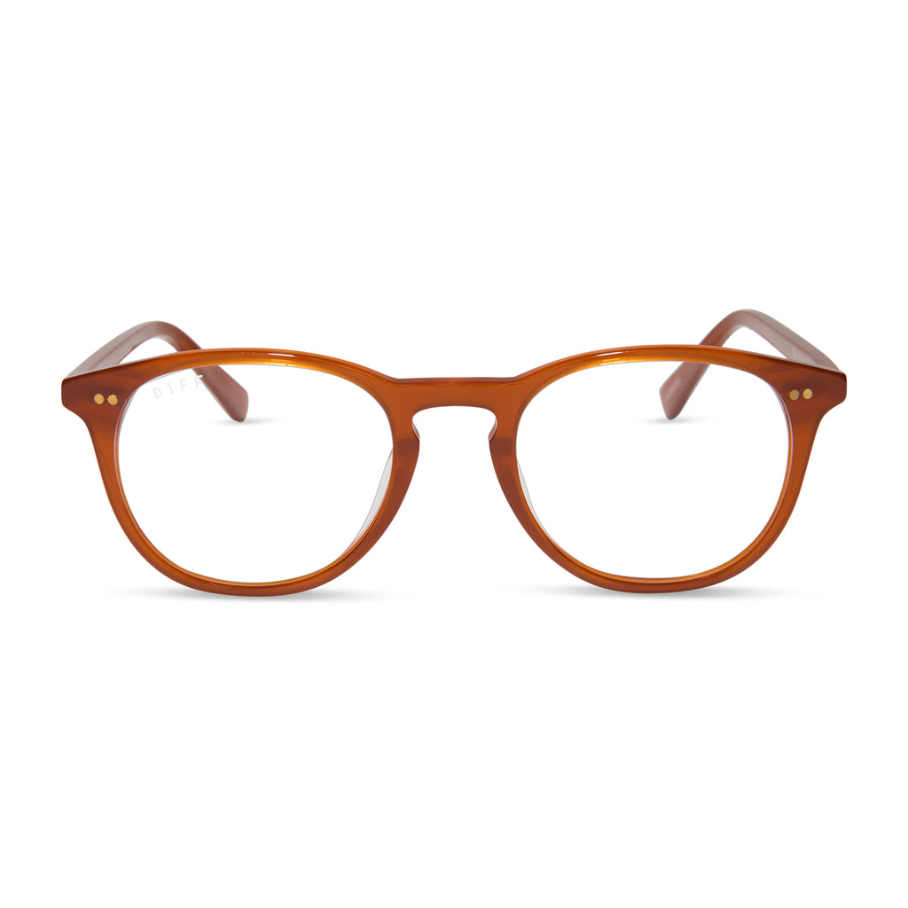 JAXSON - BURNT OCHRE + GLASSES