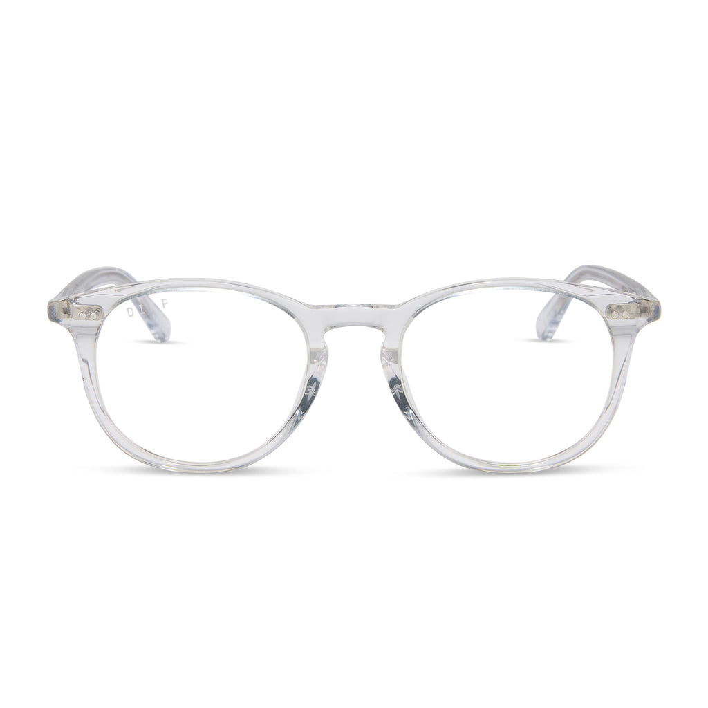 JAXSON - CLEAR CRYSTAL + GLASSES