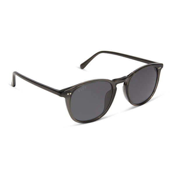 jaxson xl - black smoke crystal + grey + polarized sunglasses 2