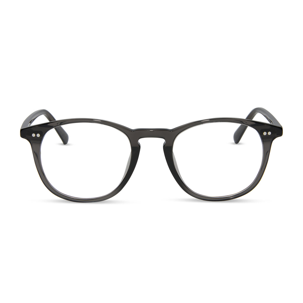JAXSON XL - BLACK SMOKE CRYSTAL + GLASSES