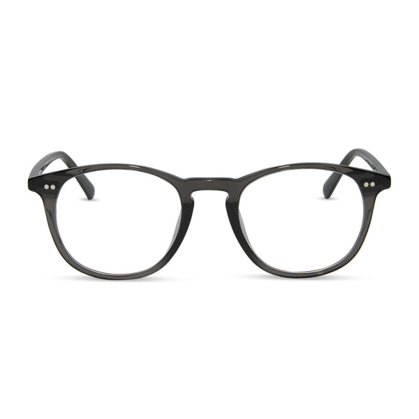 jaxson xl - black smoke crystal + prescription glasses