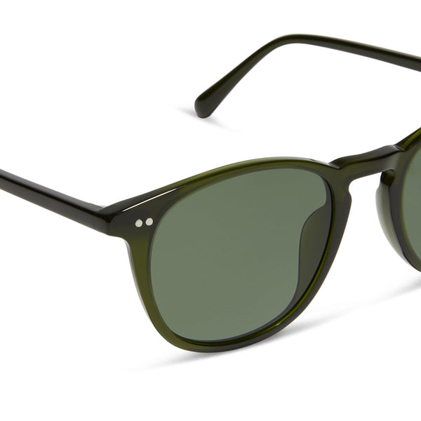 jaxson xl - dark olive crystal + g15 + polarized sunglasses 4