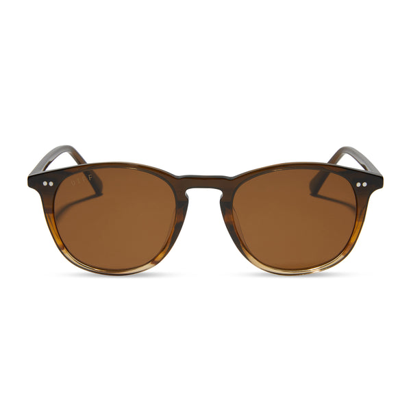 jaxson xl - mocha + brown + polarized sunglasses