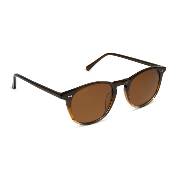 jaxson xl - mocha + brown + polarized sunglasses 2