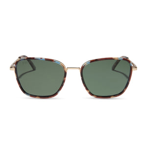 Jena Sims Hope Cateye Sunglasses | Blue Color Pop & G15 | DIFF Eyewear