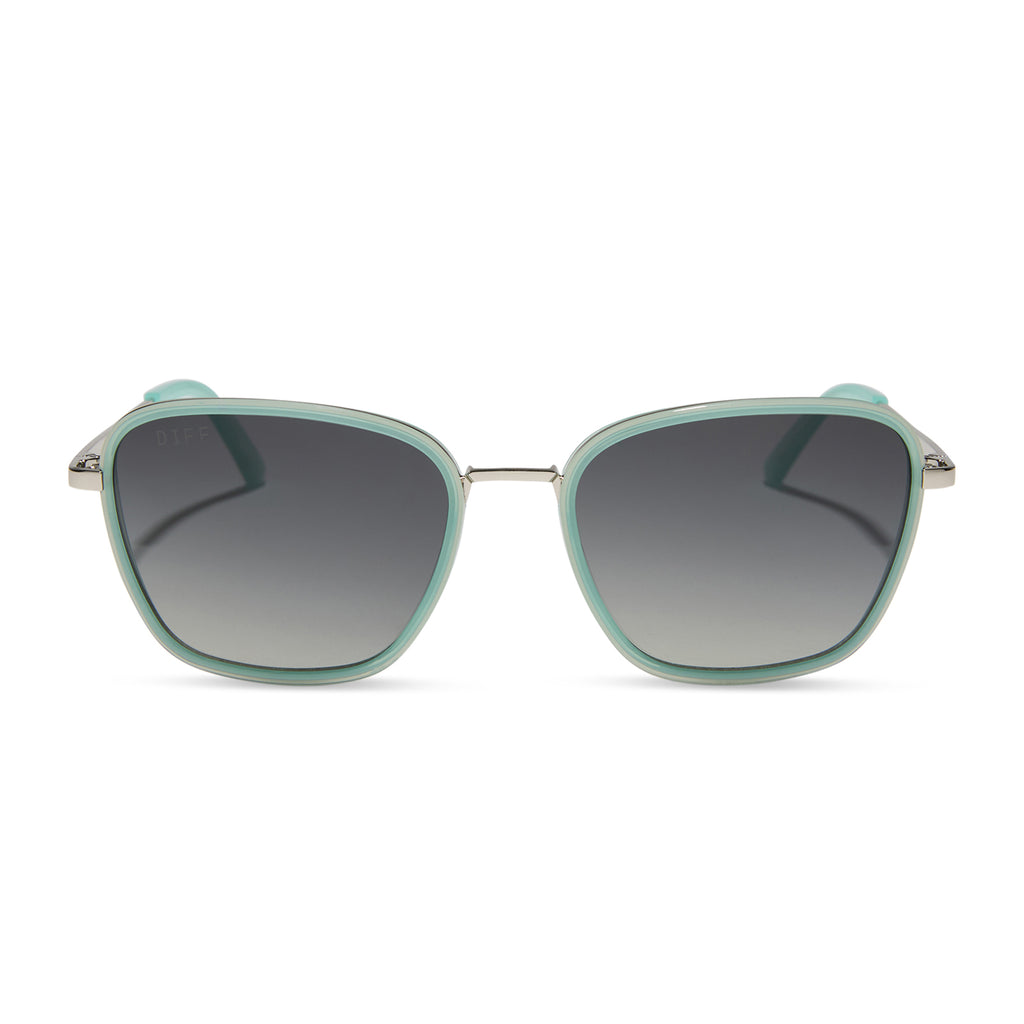 HOPE - BRONCO BLUE + GREY GRADIENT + POLARIZED SUNGLASSES