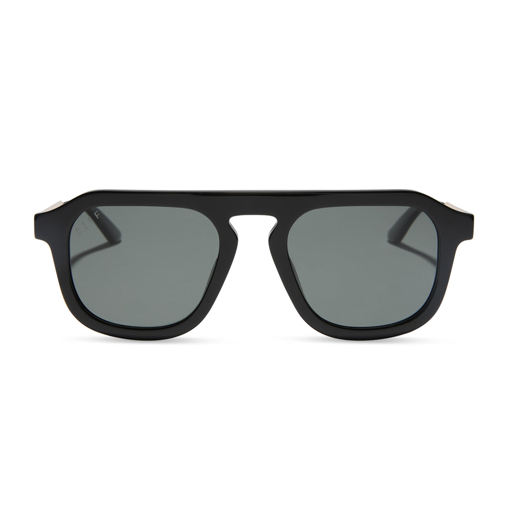 SIMS - BLACK + GREY GRADIENT + POLARIZED SUNGLASSES