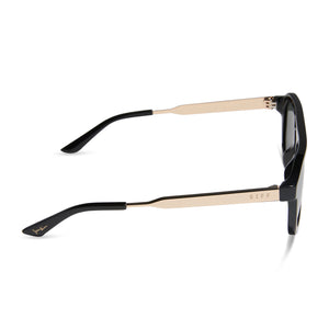 Jena Sims Navigator Sunglasses | Black & Grey Gradient | DIFF Eyewear