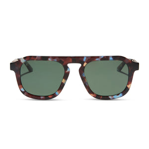 【美品】SIMS PRISTINE 151 Jena Sims Navigator Sunglasses | Blue Color Pop & G15 | DIFF Eyewear