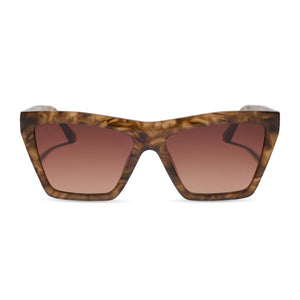 Jessie James Decker Vivi Sunglasses | Walnut Tort & Brown | DIFF