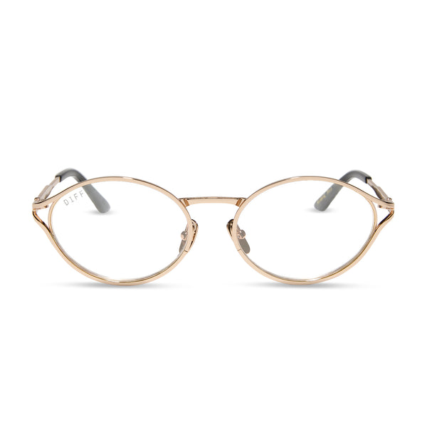 Jessie James Decker Limoncello Sunglasses | Gold & Brown | DIFF