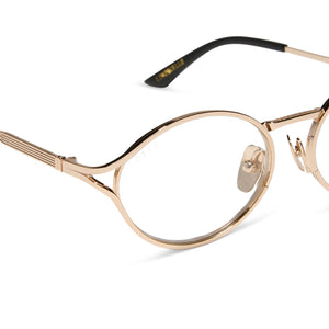 ジェロムです。 Jessie James Decker Limoncello Sunglasses | Gold & Brown | DIFF