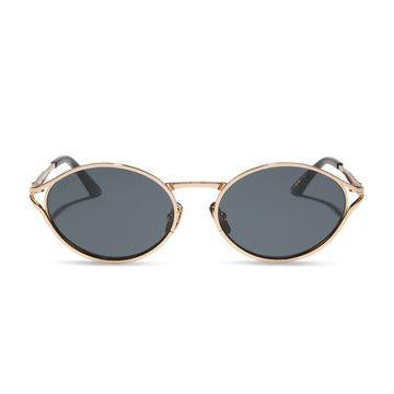 Jessie James Decker Limoncello Sunglasses | Gold & Grey | DIFF Eyewear