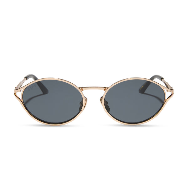 jessie james decker - limoncello + gold + grey sunglasses