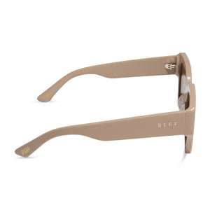 JESSIE JAMES DECKER - LOREN + ALMOND + BROWN SUNGLASSES