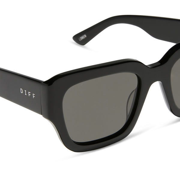 jessie james decker - loren + black + grey sunglasses 4