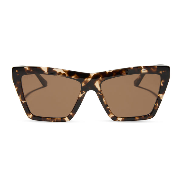 Jessie James Decker Vivi Sunglasses | Espresso Tort & Brown | DIFF