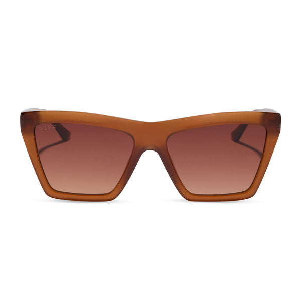 Jessie James Decker Vivi Sunglasses | Caramel & Brown | DIFF Eyewear