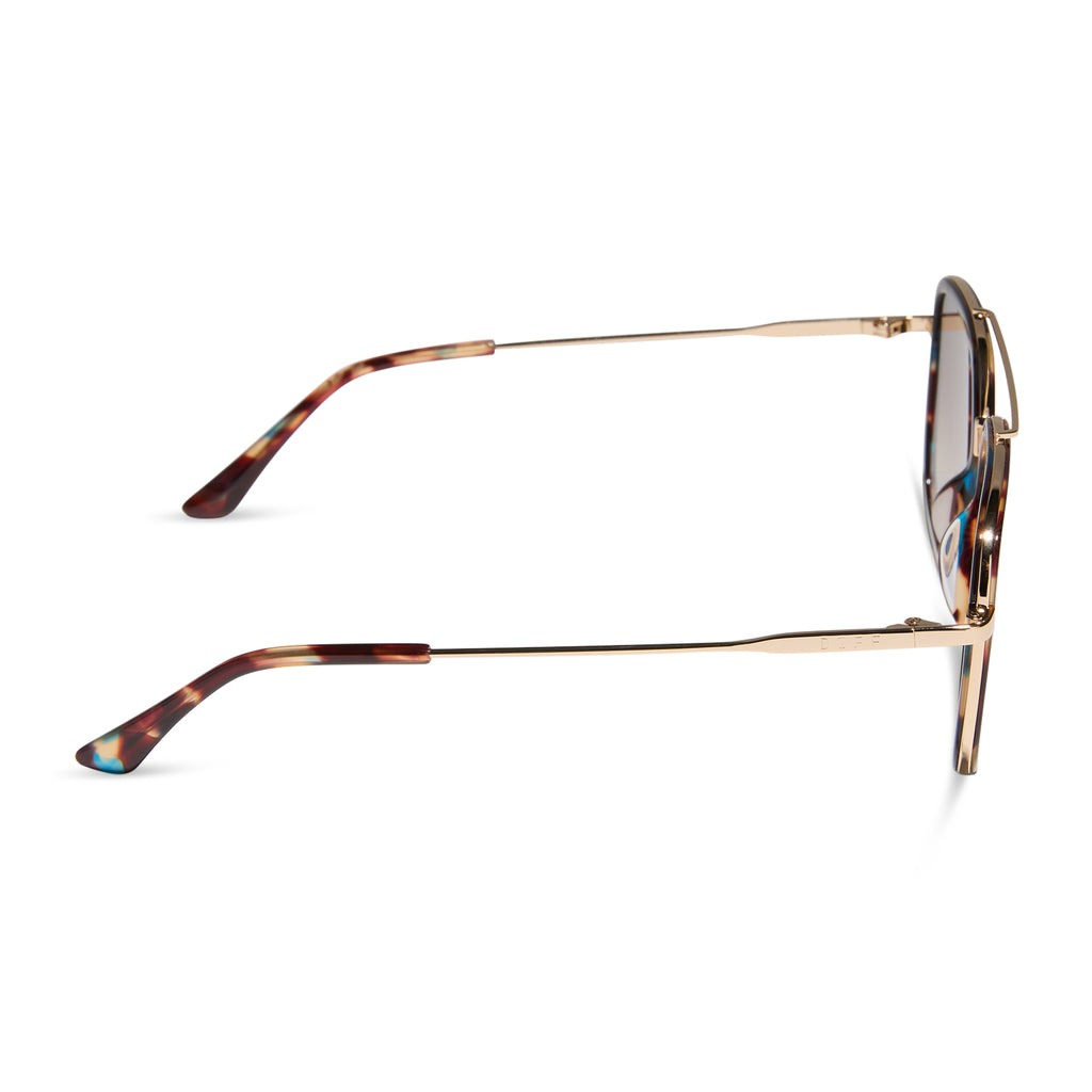 Jordan Navigator Sunglasses | Confetti Tortoise & Brown | DIFF Eyewear