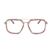Color swatch for jordan - gold + fleur tortoise temple tips + prescription glasses