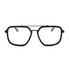 Color swatch for jordan - gold + fleur tortoise temple tips + prescription glasses