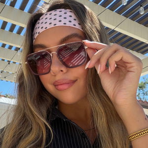 Jordan Navigator Sunglasses | Red & Burgundy Gradient | DIFF Eyewear