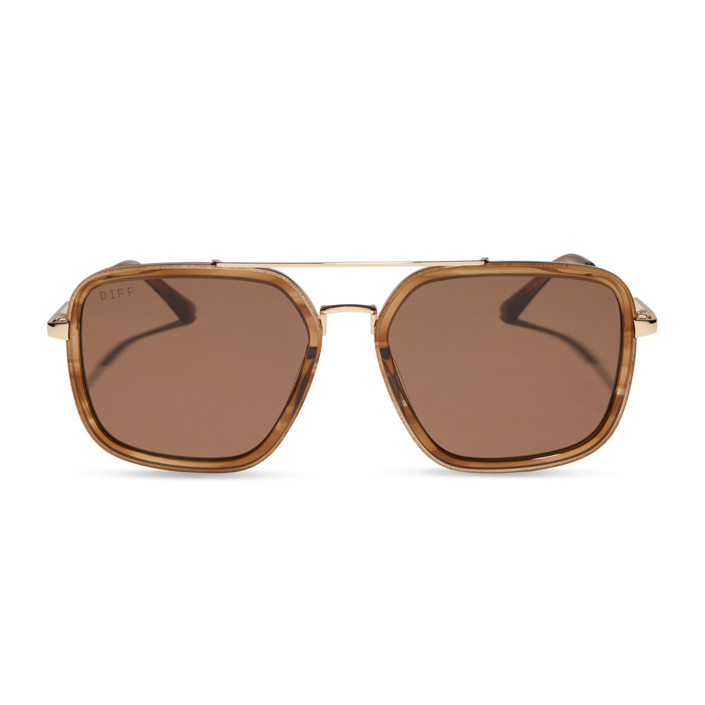 JORDAN - TORTOISE + BROWN + SUNGLASSES