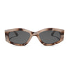 Color swatch for kai - dark tortoise + brown gradient sunglasses