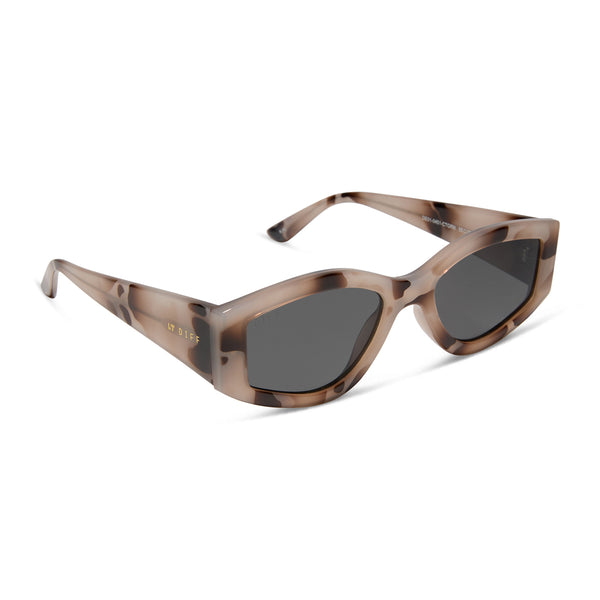 kai - cream tortoise + grey sunglasses 1
