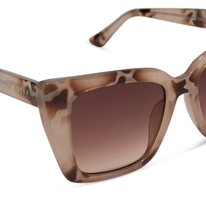 Karlie Cateye Sunglasses | Cream Tort & Brown Gradient  display picture 3