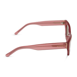 Katarina Cateye Sunglasses | Guava & Brown | DIFF Eyewear display picture 3