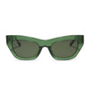 Color swatch for sage - black + blue light technology clear glasses