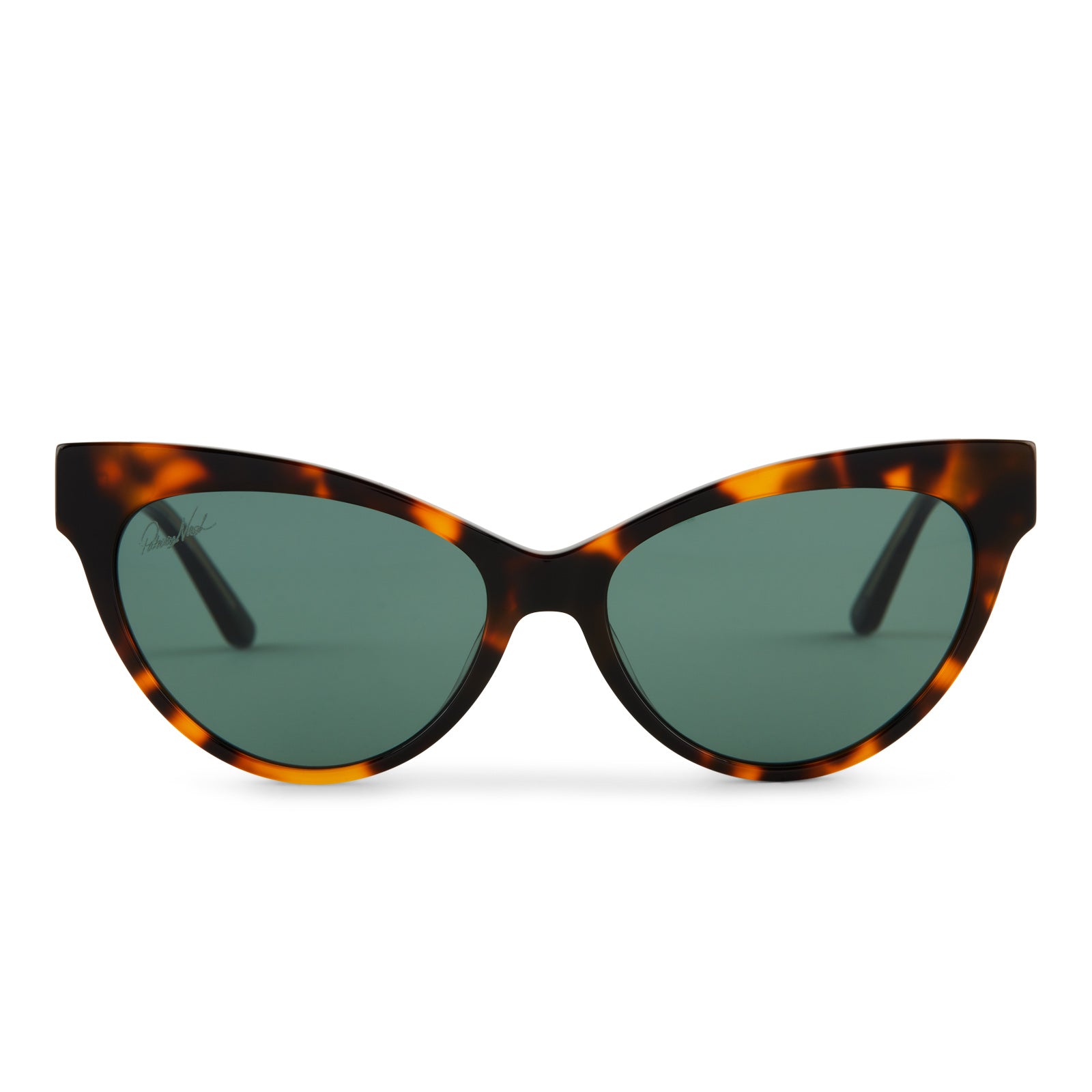 Kelly Sunglasses Tortoise Front Black Temples & G15 DIFF Eyewear