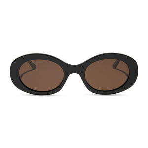 LAINEY - ESPRESSO TORTOISE + BROWN SUNGLASSES